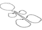 Collar Nipple And Clit Clamp Set Nipple and Clit Clamps